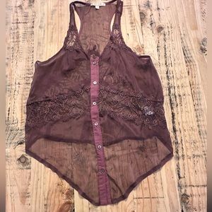 Lace tank